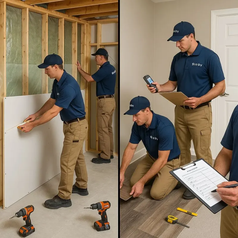 Repairs and Reconstruction process in Buckeye, AZ